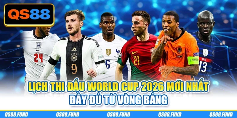 Lịch thi đấu World Cup 2026